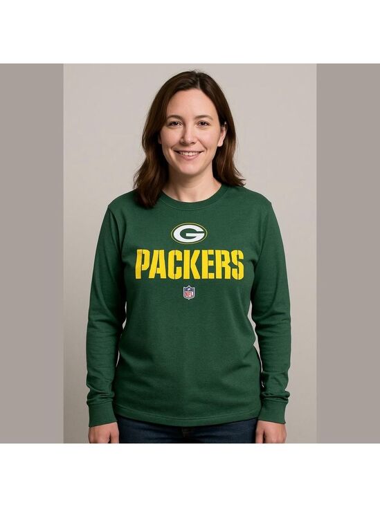 NFL Tops - Green bay packers Long Sleeve T-shirt Size Large